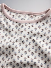 The Set 4 Pack Cotton Jersey Long Sleeve Snuggle Pyjamas Blue - Image 10 of 11