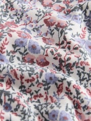 The Set 2 Pack Long Sleeve Viscose Blend Jersey Pyjamas Blue/Ditsy Print - Image 6 of 7