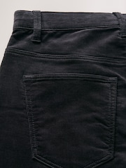 Charcoal Grey Slim Fit Motionflex Cord Trousers - Image 10 of 10