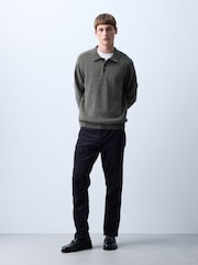 Charcoal Grey Slim Fit Motionflex Cord Trousers - Image 2 of 6