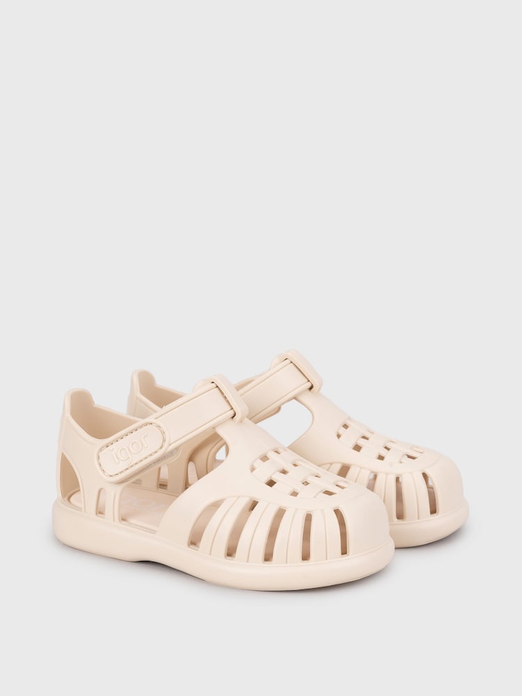 لون كريم فاتح - صندل Tobby من Igor - صورة 1 من 4 لون كريم فاتح - صندل Tobby من Igor - صورة 1 من 4