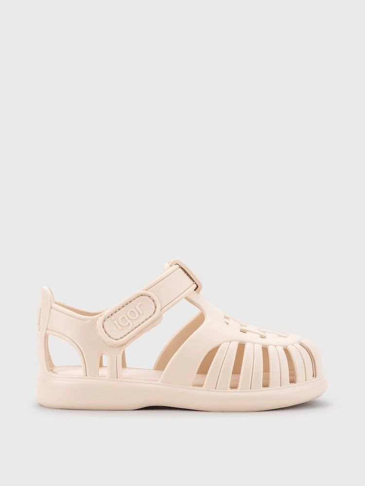 لون كريم فاتح - صندل Tobby من Igor - صورة 2 من 4 لون كريم فاتح - صندل Tobby من Igor - صورة 2 من 4