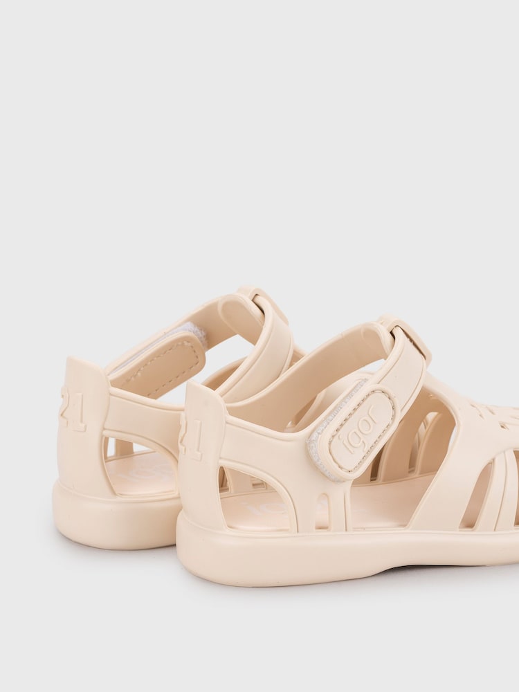 لون كريم فاتح - صندل Tobby من Igor - صورة 4 من 4 لون كريم فاتح - صندل Tobby من Igor - صورة 4 من 4