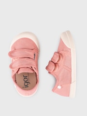Igor Pink Lona Canvas Plimsolls Shoes - Image 4 of 6