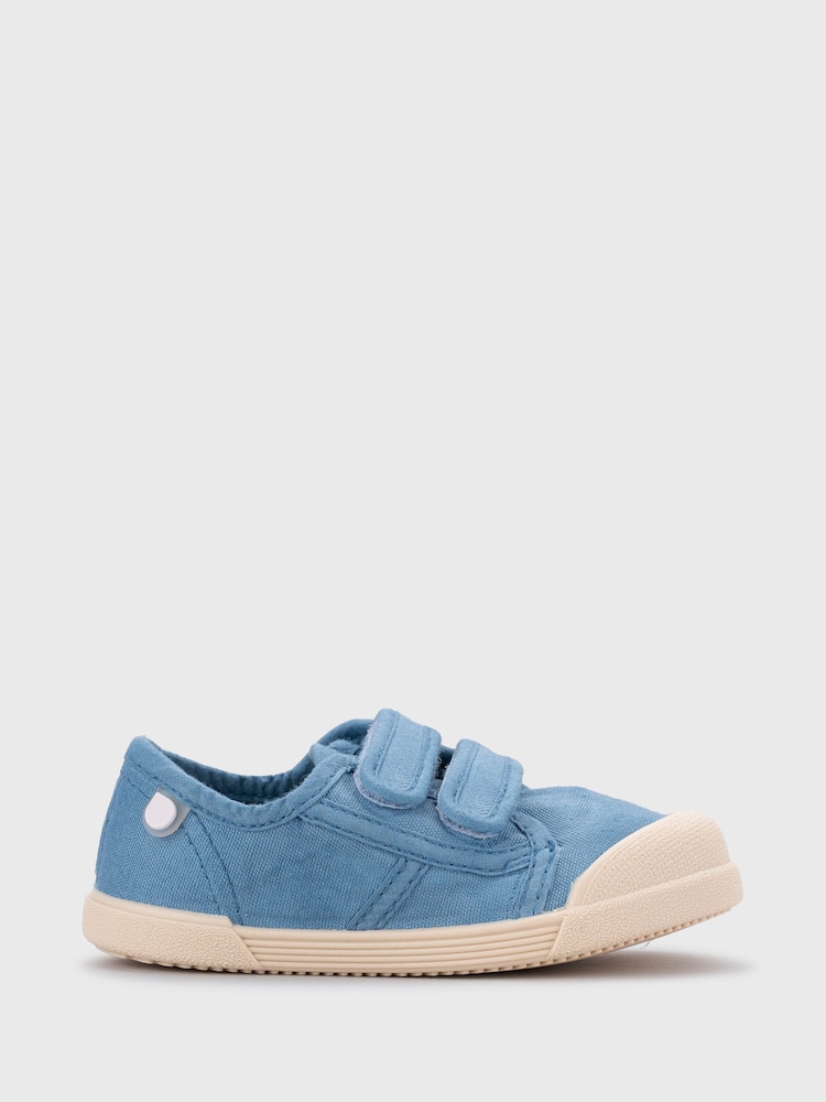 Igor Blue Lona Canvas Plimsolls Shoes - Image 2 of 6 Igor Blue Lona Canvas Plimsolls Shoes - Image 2 of 6