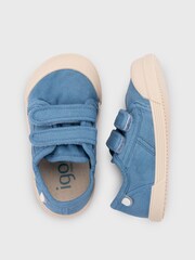 Igor Blue Lona Canvas Plimsolls Shoes - Image 3 of 6