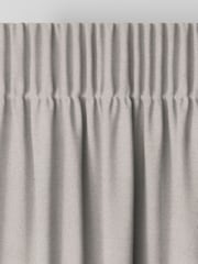 Grey Mohair Made to Measure Curtain - Image 6 of 9