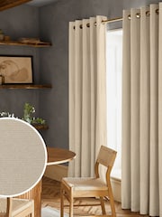 Natural Tabby Made to Measure Curtains - Image 1 of 9