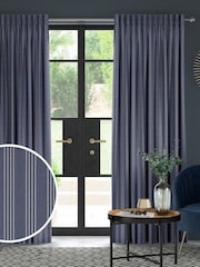 Indigo Leuwin Made to Measure Curtains - Image 1 of 9
