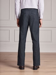 Charcoal Regular Tapered Fit N. Premium Heritage Chino Trousers - Image 3 of 7