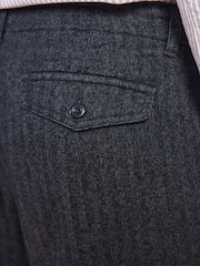 Charcoal Regular Tapered Fit N. Premium Heritage Chino Trousers - Image 7 of 7