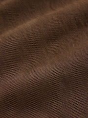 Rust Brown Baggy Fit Five Pocket Cotton Rich Trousers - Image 7 of 10