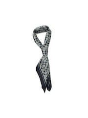 COACH Quadratischer Seidenschal mit strukturiertem Signature-Druck - Bild 2 von 4