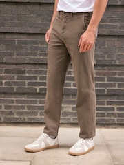 Ашық қоңыр - Textured Stretch Chinos - 10суретінің 3 суреті