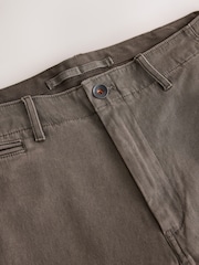 Ашық қоңыр - Textured Stretch Chinos - 10суретінің 8 суреті