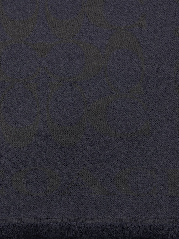 COACH Ramadan Signature Stola-Schal mit Bordüre - Bild 4 von 4