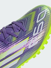 adidas Purple F50 Club Turf Boots - Image 4 of 4