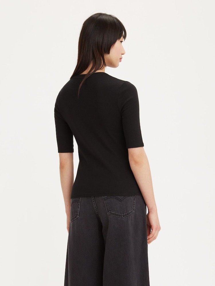 Levi's® Black Luca-Slim T-Shirt - Image 2 of 4