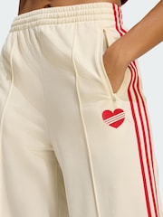 adidas Originals White Firebird Loose Track Joggers - Image 3 of 5