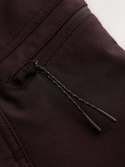 Burgundy Red Dry Tech Slim Fit Stretch Utility Cargo Trousers - Image 8 of 9