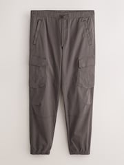 Neutral Regular Tapered Fit Cotton Stretch Cargo Trousers - Image 8 of 11