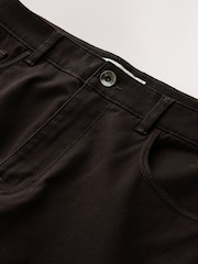 Dark Purple Slim Fit 5 Pocket Soft Touch Trousers - Image 2 of 3