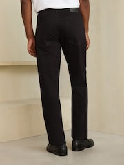 Dark Purple Slim Fit N. Premium 5 Pocket Soft Touch Trousers - Image 4 of 9
