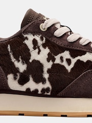 HOFF Brown City Cow Print Trainers - Image 6 of 6
