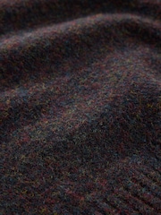 棕色 - Cosy Knitted Zip Up Jacket - 圖片 7，共 9