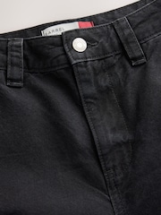 Noir - Mid Rise Utility Barrel Jeans - Image 7 sur 8