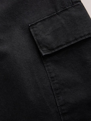 Noir - Mid Rise Utility Barrel Jeans - Image 8 sur 8