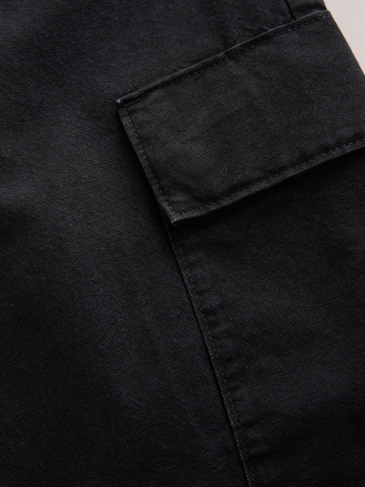 Noir - Mid Rise Utility Barrel Jeans - Image 8 sur 8 Noir - Mid Rise Utility Barrel Jeans - Image 8 sur 8
