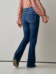 Berry/Dark Blue Mid Rise Bootcut Jeans 2 Pack - Image 4 of 11