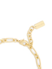 COACH Gold Tone Signature Cherry Charm Link Bracelet - Image 4 of 5