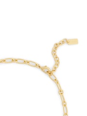 COACH Gold Tone Signature Cherry Charm Bib Necklace - Image 4 of 5