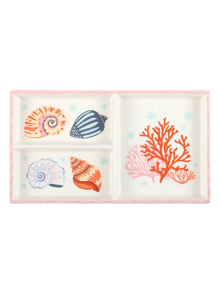 Something Different Pastel Shell and Coral Trinket Tray - 4의 이미지 2