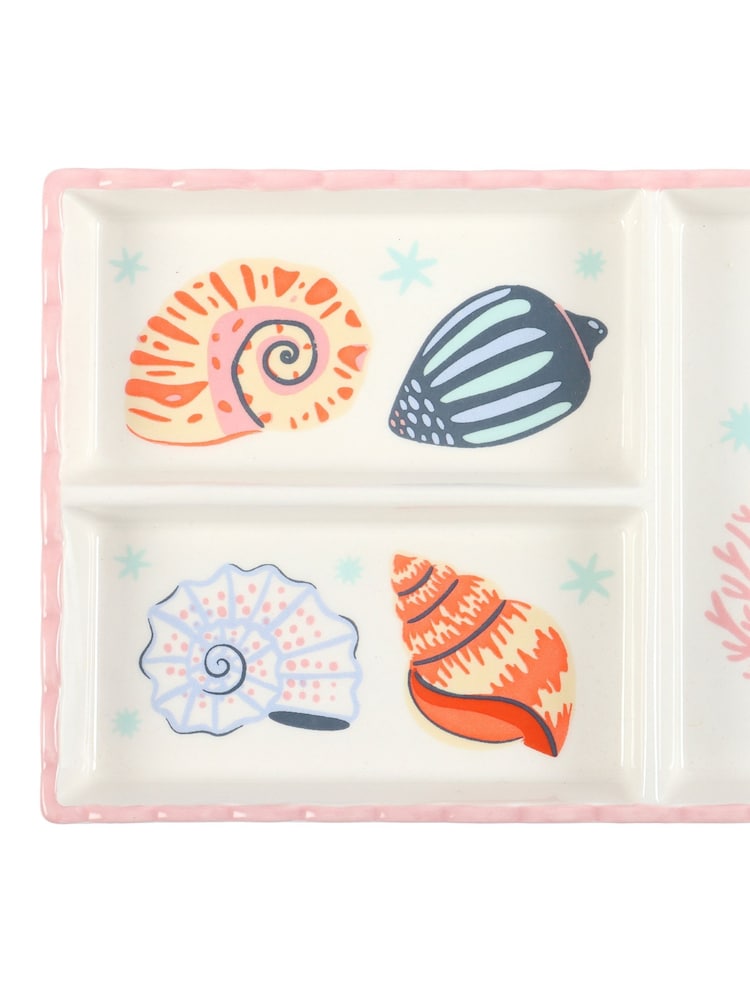 Something Different Pastel Shell and Coral Trinket Tray - 4의 이미지 4