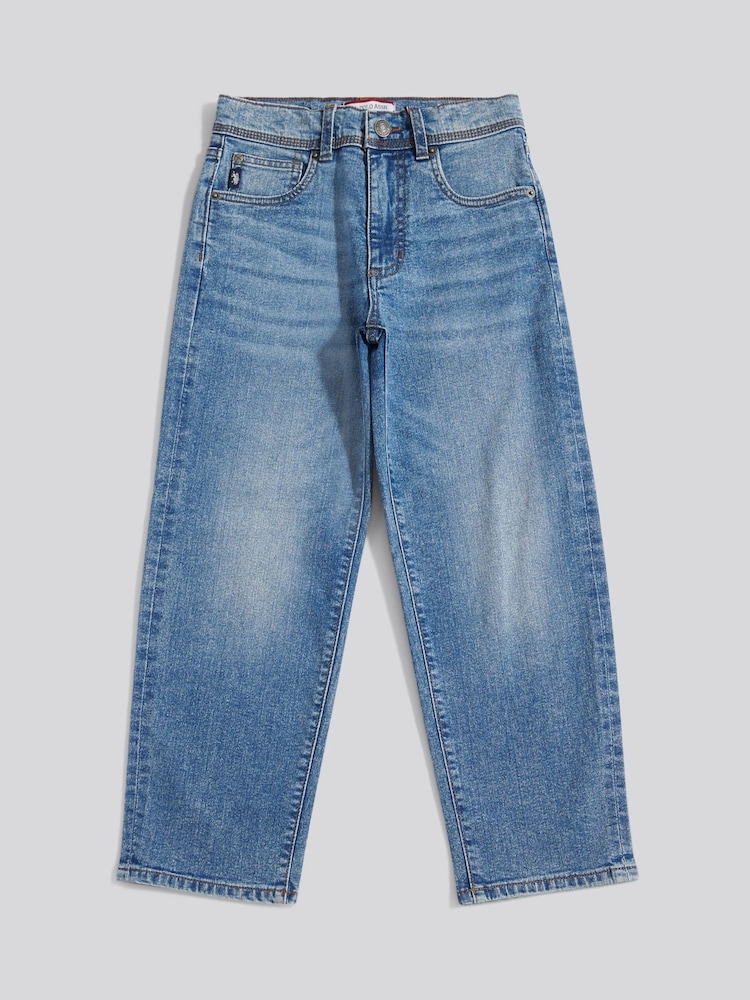 U.S. Polo Assn. Blue Baggy Fit Jeans - Image 1 of 4