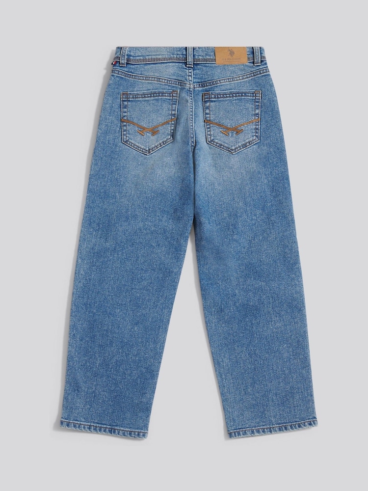 U.S. Polo Assn. Blue Baggy Fit Jeans - Image 2 of 4