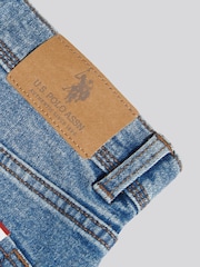U.S. Polo Assn. Blue Baggy Fit Jeans - Image 4 of 4