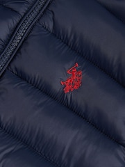 U.S. Polo Assn. Navy Lightweight Quilted Gilet - Image 3 of 4
