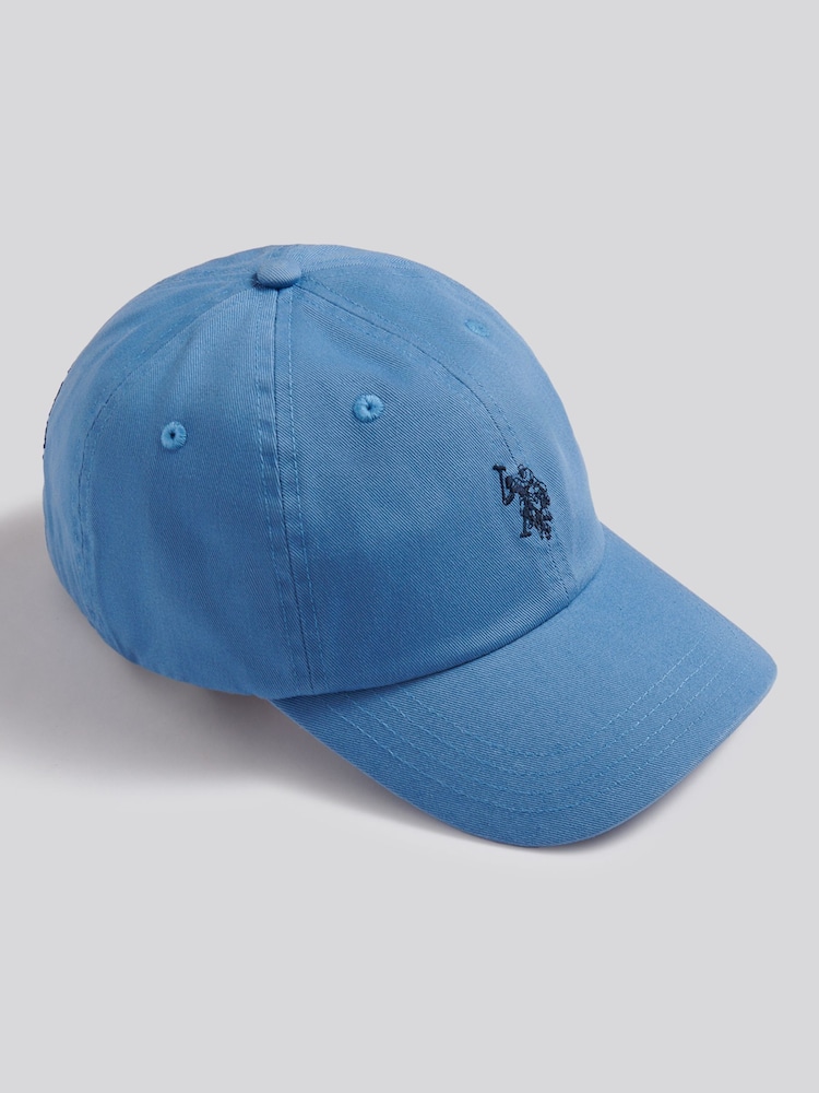 U.S. Polo Assn. Blue Washed Outline Logo Cap - Image 1 of 4