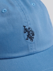 U.S. Polo Assn. Blue Washed Outline Logo Cap - Image 3 of 4