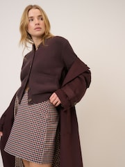 Nobodys Child Red Mini Gingham Pelmet Skirt - Image 2 of 5