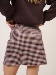 Nobodys Child Red Mini Gingham Pelmet Skirt - Image 4 of 5