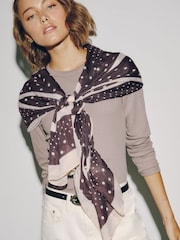 Polka Dot Lightweight Scarf - Image 3 of 8
