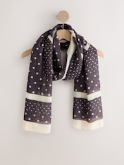 Polka Dot Lightweight Scarf - Image 6 of 8
