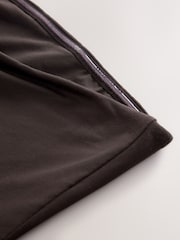 Chocolate Brown Soft Touch Slinky Sleeveless Bandeau Top - Image 7 of 8