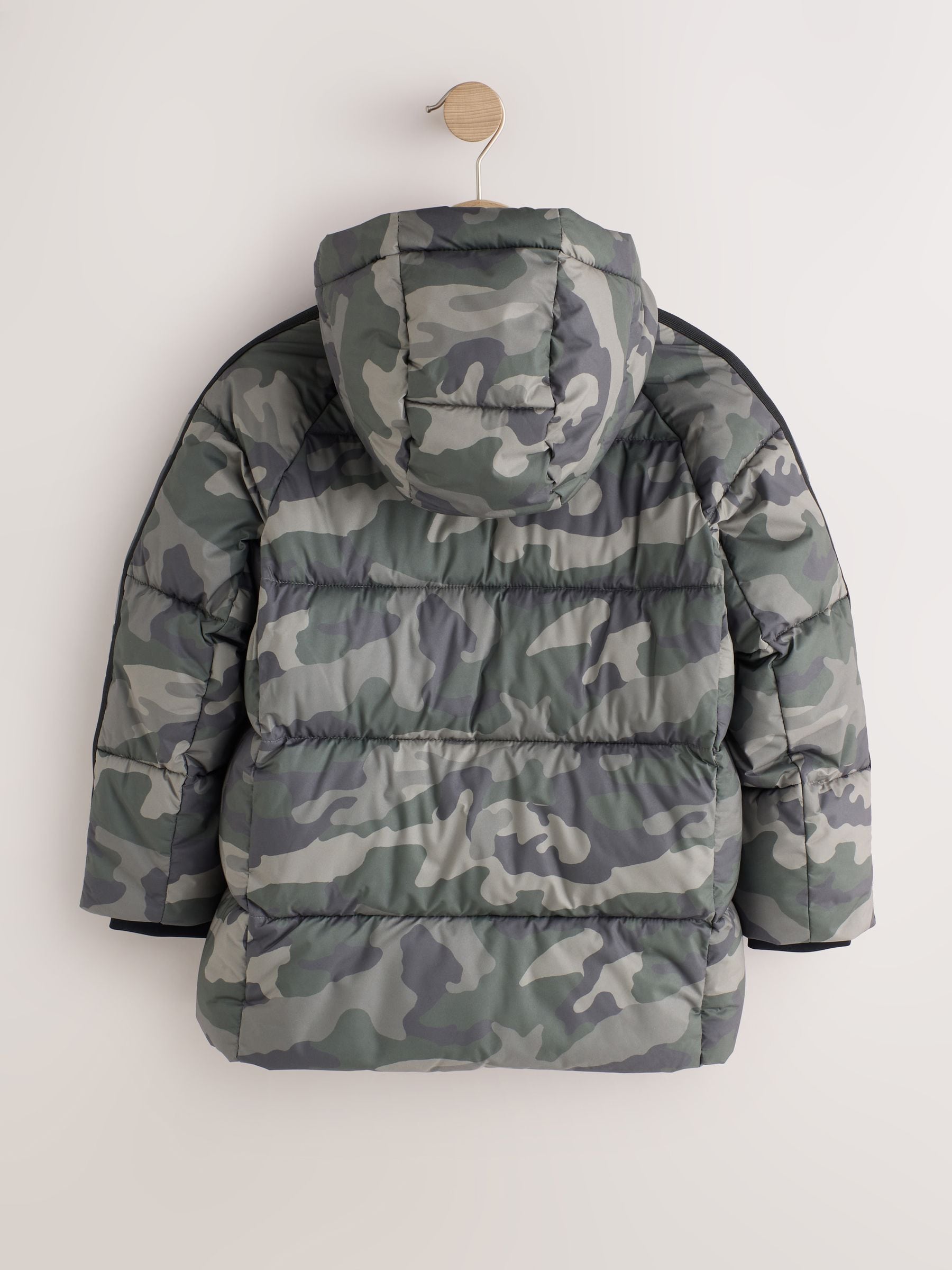 Buy Khaki Camo Padded Coat (3-17yrs) from the Next UK online shop