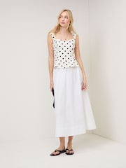 Nobodys Child Kitty White Skirt - Imaginea 2 din 5